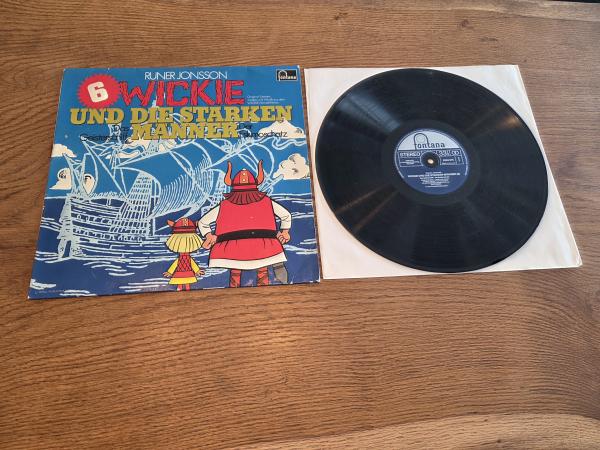 Wickie und die starken Männer Folge 6 Der Eskimoschatz 1976 Fontana 9294075 Deutsche Pressung VG/VG+
